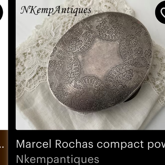 ART DECO antique Powder compact in excellent condition - Picture 9 of 11